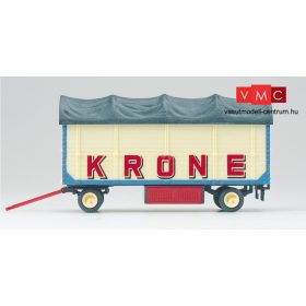   Preiser 21023 Nyitott pótkocsi ponyvával, Zirkus Krone (H0)
