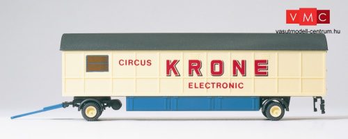 Preiser 21030 Generátor és elektromos vezérlőpótkocsi, Zirkus Krone (H0)