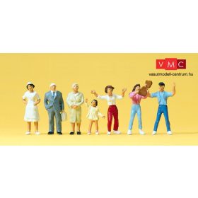 Preiser 24663 Vásári édességboltnál (H0)