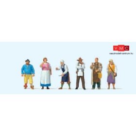 Preiser 24761 Középkori piac II. (H0)