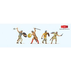   Preiser 24762 Középkori harcoló lovagok lovagi tornán (H0)