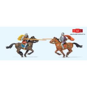 Preiser 24763 Középkori lovasok lovagi tornán (H0)