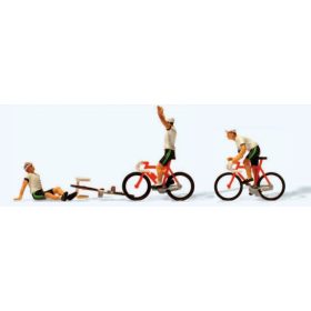 Preiser 25005 Kerékpár versenyzők, Team 2 (H0)