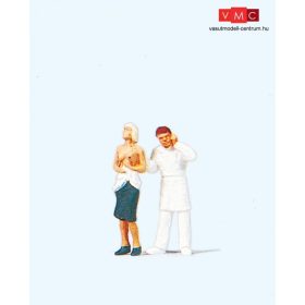 Preiser 28058 Az orvosnál (H0)