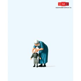 Preiser 28061 Nevelőnő gyerekkel (H0)