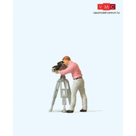 Preiser 28086 Operatőr, kamerás férfi (H0)