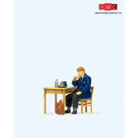 Preiser 28118 Reggeliző vasutas (H0)