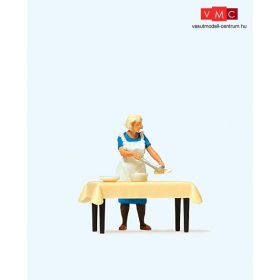 Preiser 28130 Háziasszony a konyhaasztalnál (H0)