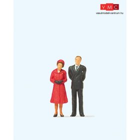 Preiser 28132 Angol királynő és Philip herceg (H0)