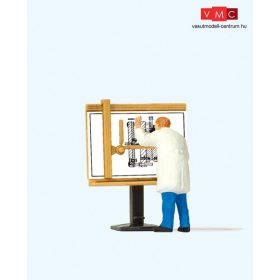 Preiser 28153 Rajztáblánál (H0)