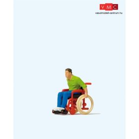 Preiser 28164 Kerekesszékes férfi (H0)