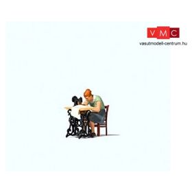 Preiser 28183 Nő a varrógépnél (H0)