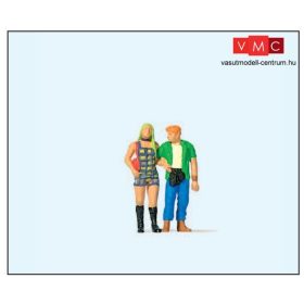Preiser 28186 Sétáló fiatal pár (H0)