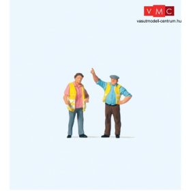   Preiser 28235 Gilets Jaunes - francia "sárgamellényesek" 2018 (H0)