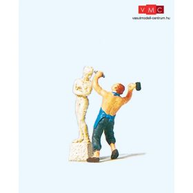 Preiser 29032 Szobrász alkotás közben (H0)