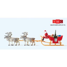 Preiser 30399 Mikulásszán rénszarvasokkal (H0)