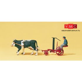 Preiser 30443 Ökörvontatta aratógép (H0)