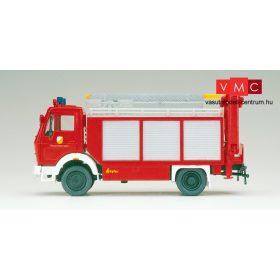   Preiser 31182 Mercedes-Benz 1017 LF16 tűzoltóautó emelődaruval (H0)
