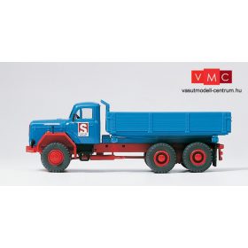   Preiser 31311 Magirus F 200 D 26 AK 6x6 billencs, Baufirma Schmitt (H0)