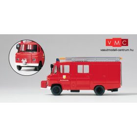   Preiser 35026 Mercedes-Benz 408/29 LF8 tűzoltóautó, szárnyasajtóval (H0)