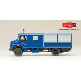   Preiser 37000 Mercedes-Benz LA 1113 B/42 MKW 72 műszaki teherautó, THW (H0)