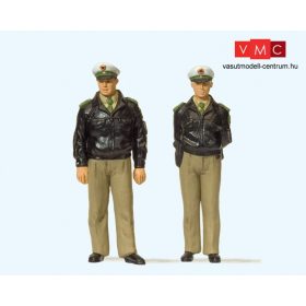 Preiser 44900 Rendőrök, zöld egyenruhában (G)