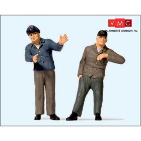 Preiser 44917 Gőzmozdonyvezető és fűtő (G)