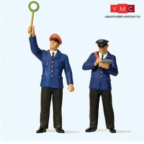 Preiser 44920 Forgalmista és vonatvezető (G)