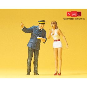 Preiser 45001 Útbaigazítás a peronon (G)