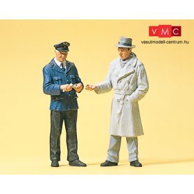 Preiser 45003 A peronzárnál (G)