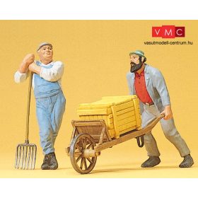 Preiser 45020 Munkások talicskával (G)