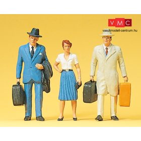 Preiser 45034 Utasok csomagokkal (G)