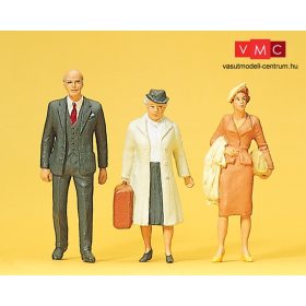 Preiser 45035 Utasok csomagokkal (G)