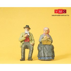 Preiser 45045 Paraszt és parasztasszony (G)