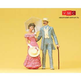 Preiser 45053 Házaspár az 1900-as évekből (G)