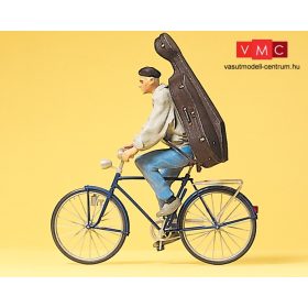 Preiser 45070 Diák kerékpáron (G)