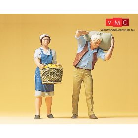 Preiser 45072 Fiatal parasztasszony férjével (G)