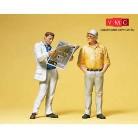 Preiser 45079 Újságolvasók (G)