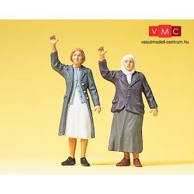 Preiser 45083 Integető asszonyok a peronon (G)