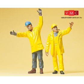 Preiser 45089 Ipari munkások védősisakban (G)