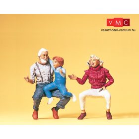 Preiser 45113 Nagypapa az unokákkal (G)