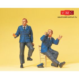   Preiser 45125 Váltóállító épület kezelőszemélyzet, vasutasok a 70-es évekből (G)