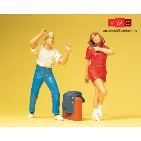 Preiser 45129 A telefonfülkénél (G)