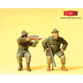 Preiser 45137 Ülő vadászok puskával (G)