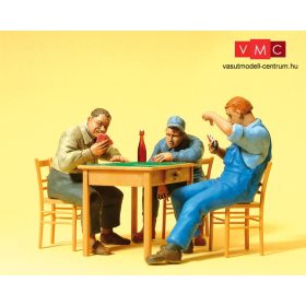 Preiser 45141 Amerikai kártyázó vasutasok (G)