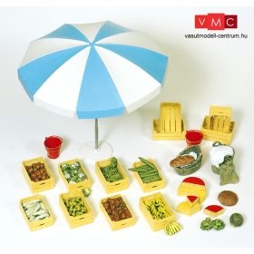 Preiser 45207 Zöldségárus kiegészítők (G)