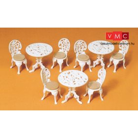 Preiser 45209 Kerti székek és asztalok (G)