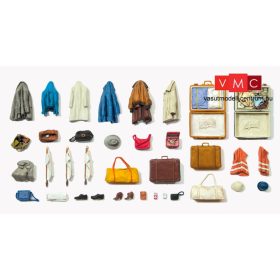 Preiser 45223 Ruhák és láthatósági mellények (G)