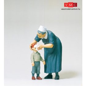 Preiser 45507 Szolgálóhölgy gyerekkel (G)