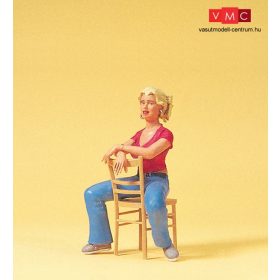 Preiser 45508 Széken ülő nő (G)